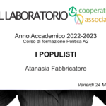 Anno Accademico 2023-23 – I Populisti